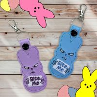 Disgruntled Peeps Key Ring