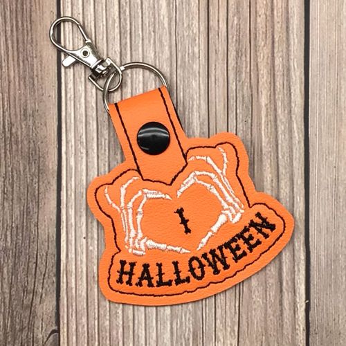 Halloween Love Key Ring