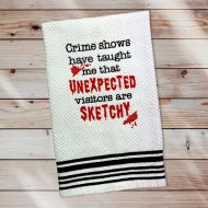 Unexpected Visitors Towel