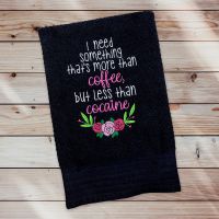 More Than Coffee Towel