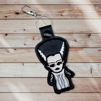 Chibi Horror Icons Key Ring - Bride of Frankenstein