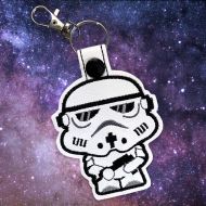 Chibi Space Feud Key Ring - Space Trooper