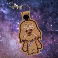 Chibi Space Feud Key Ring - Furry Space Pirate