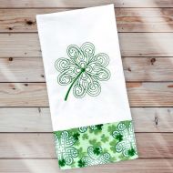 Lucky Shamrock Towel
