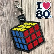 Puzzle Cube Key Ring