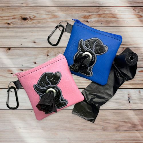 Labrador/Labradoodle Poop Bag Dispenser (Black)