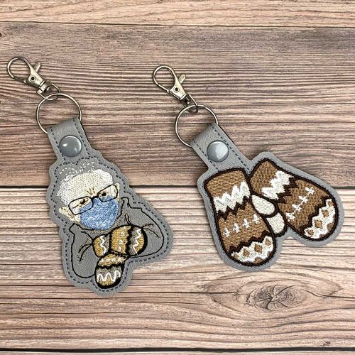 Bernie's Inauguration Key Ring