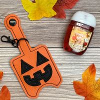 Jack O'Lantern Sanitizer Holder