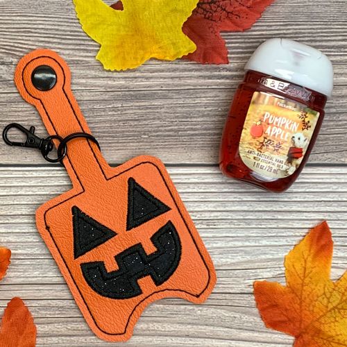 Jack O'Lantern Sanitizer Holder