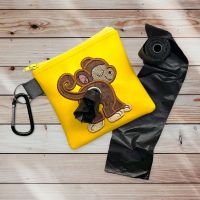 Monkey Butt Poop Bag Dispenser
